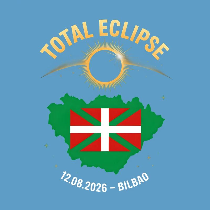 Total Solar Eclipse Bilbao 2026