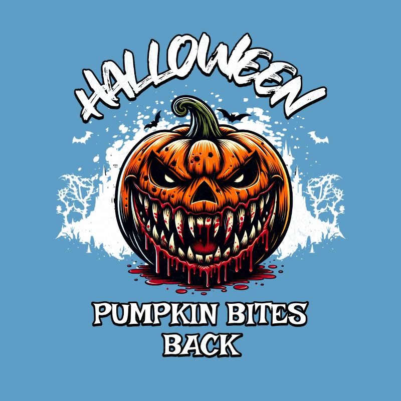 Pumpkin Bites Back – Evil Halloween Pumpkin