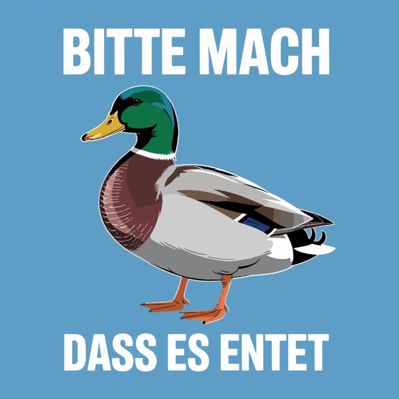 Duck Please Make It Duck Saying Funny Ducks