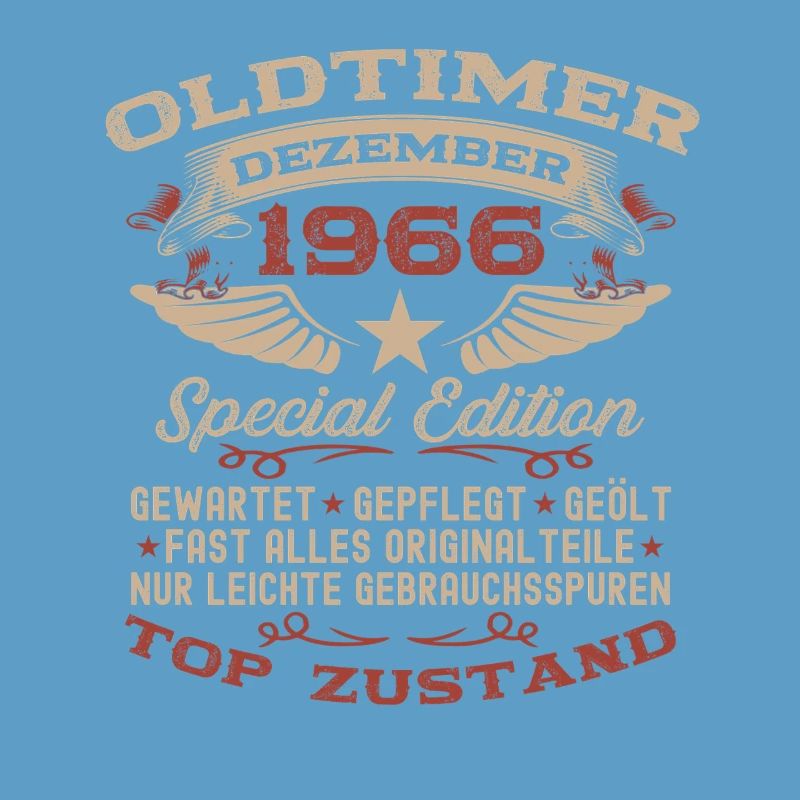 59. Geburtstag Geschenk Oldtimer Dezember 1966