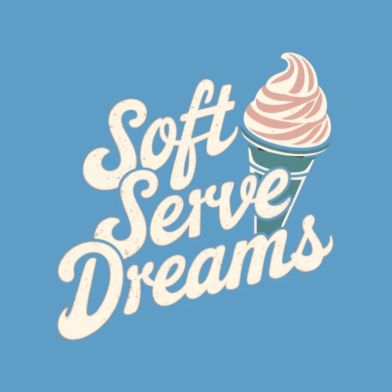 Soft Serve Dreams – Retro Eiscreme