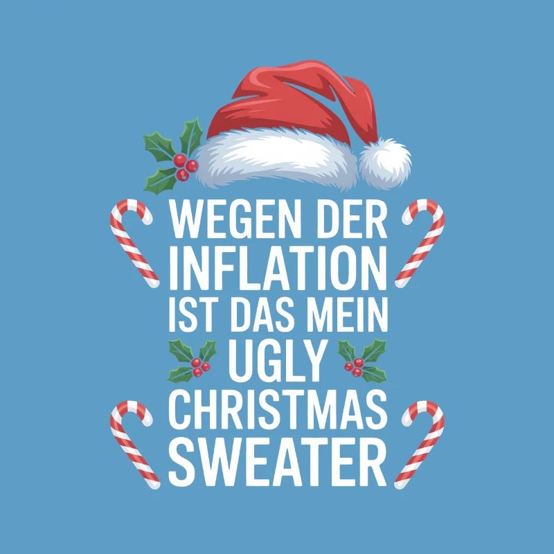 Pull de Noël moche et moche de l’inflation