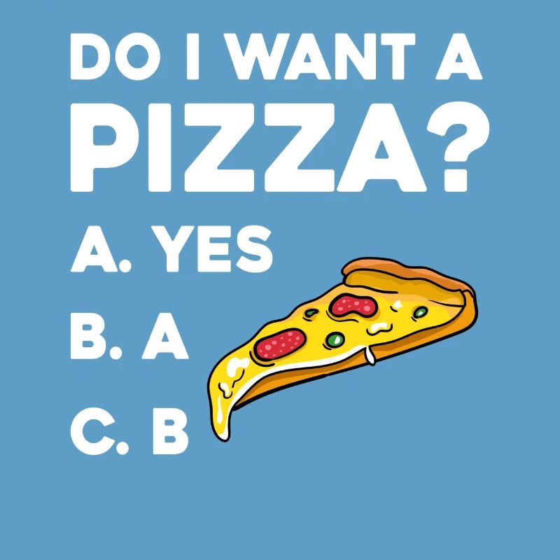 Pizza Frage: Ja oder Nein