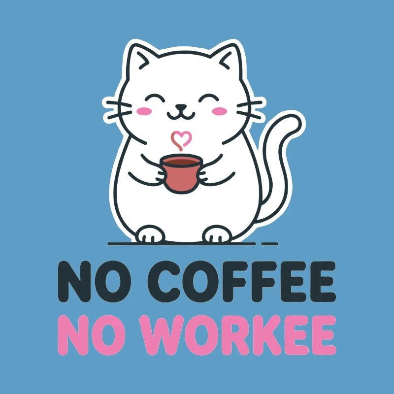 No coffee, no work.