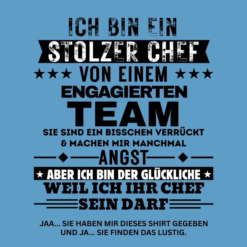 Fier patron d’une équipe dévouée