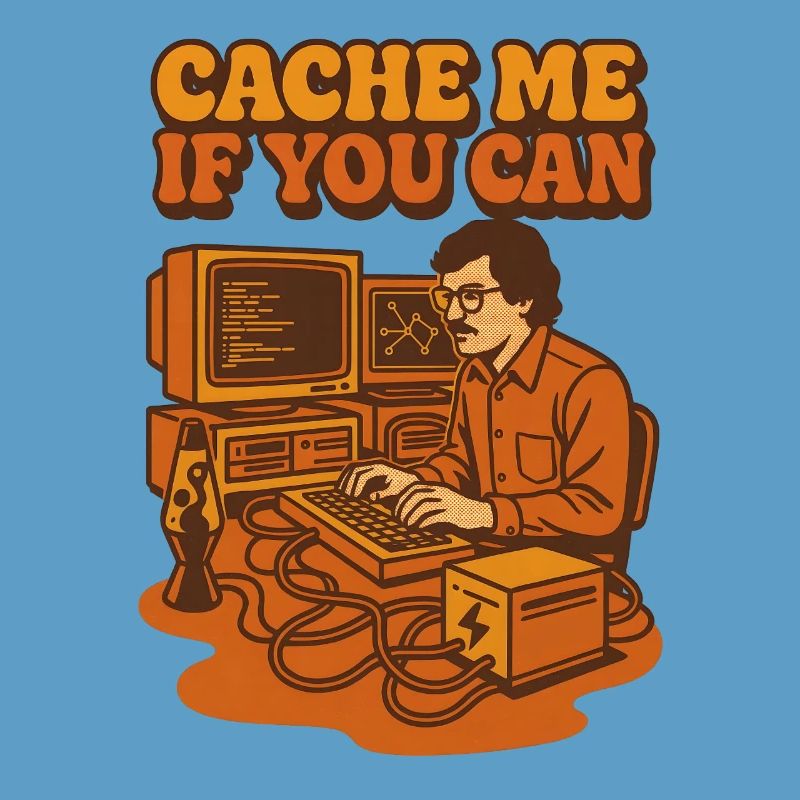 Cache mich, wenn du kannst | Coding Humor