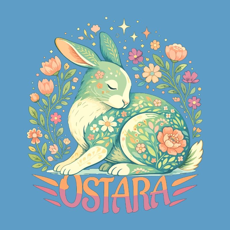 Ostara Blessings Happy Easter Ostara Rabbit