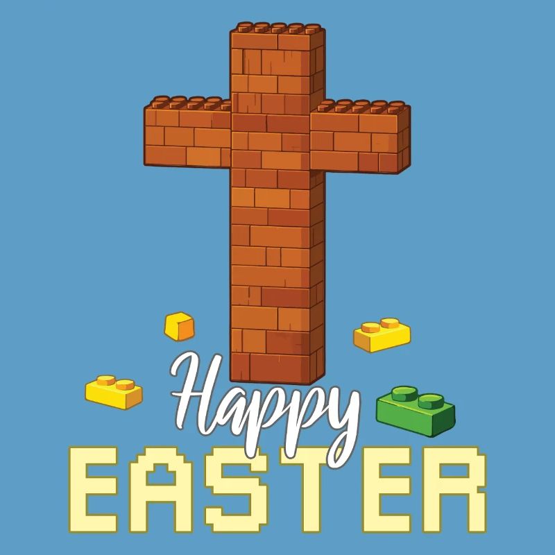 Master Builder Brick Builder Cross Happy Easter