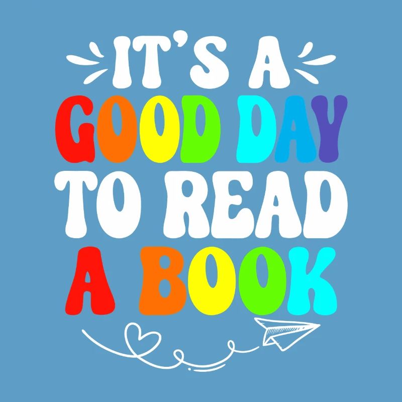 Rainbow Reading Day Quote Tee