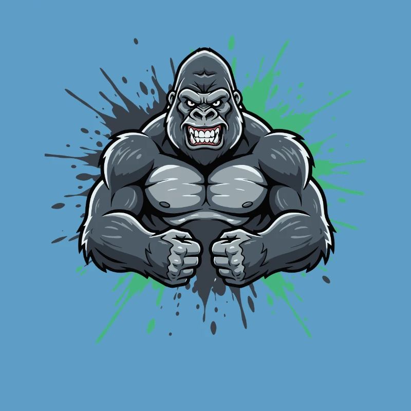 Gorilla Kraft Comic Smash