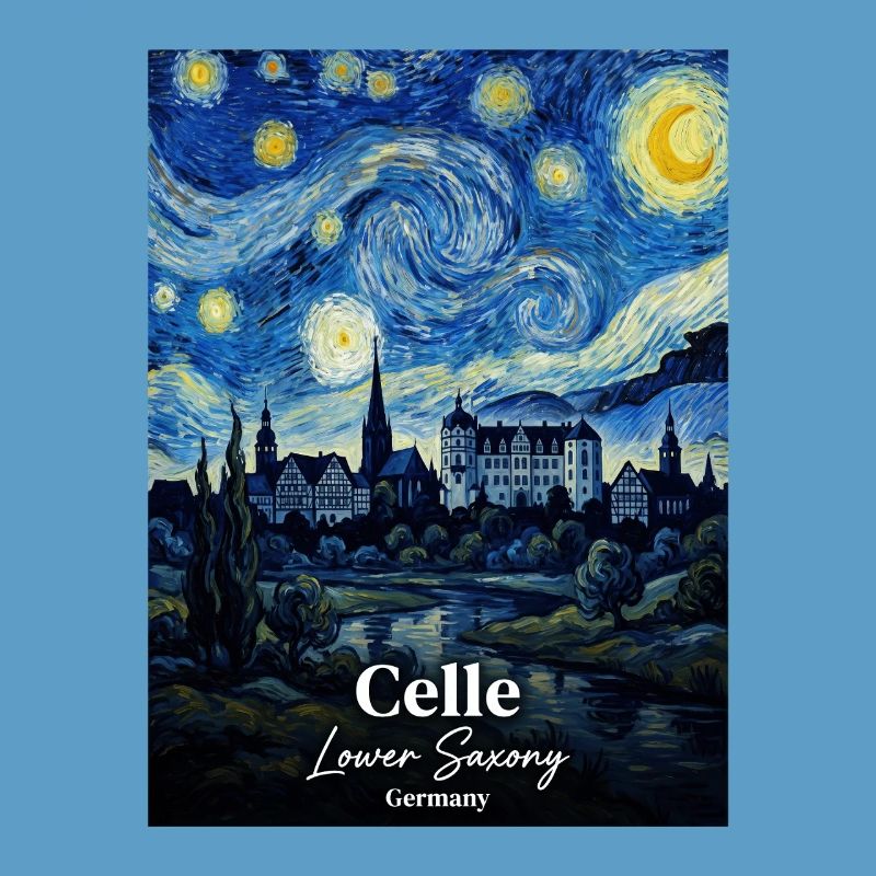 Celle Germany Starry Night