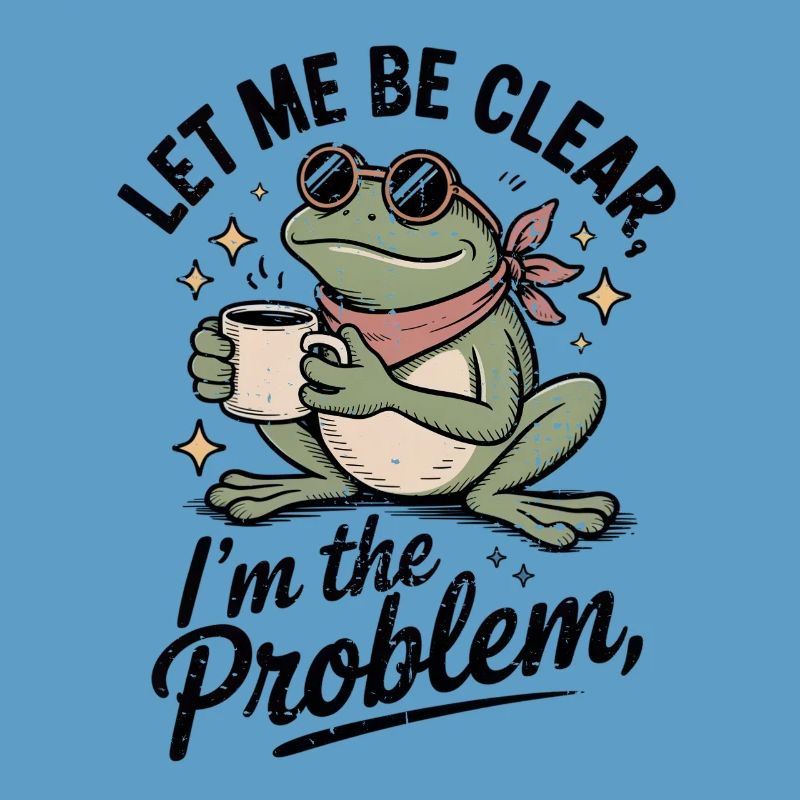 Koffeinhaltiger Frosch: Ich bin das Problem