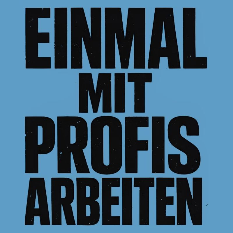 Alter! Katastrophe - einmal mit Profis arbeiten