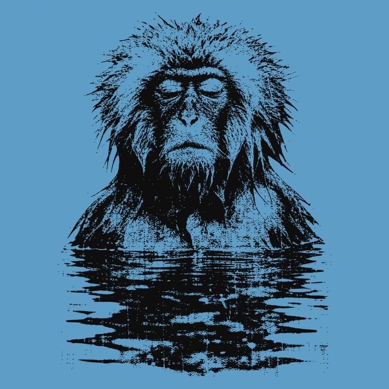 Onsen Macaque Monkey