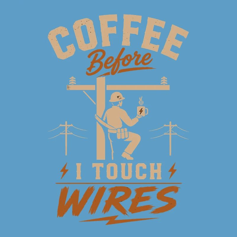 Coffee Before I Touch Cables