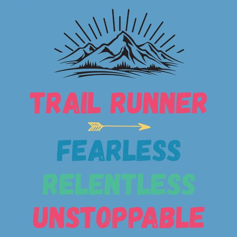 Coureur de trail - Intrépide. Implacable. Imparable.