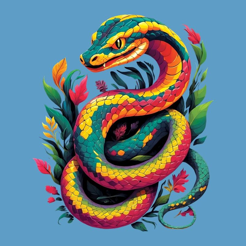Multicolored Snake