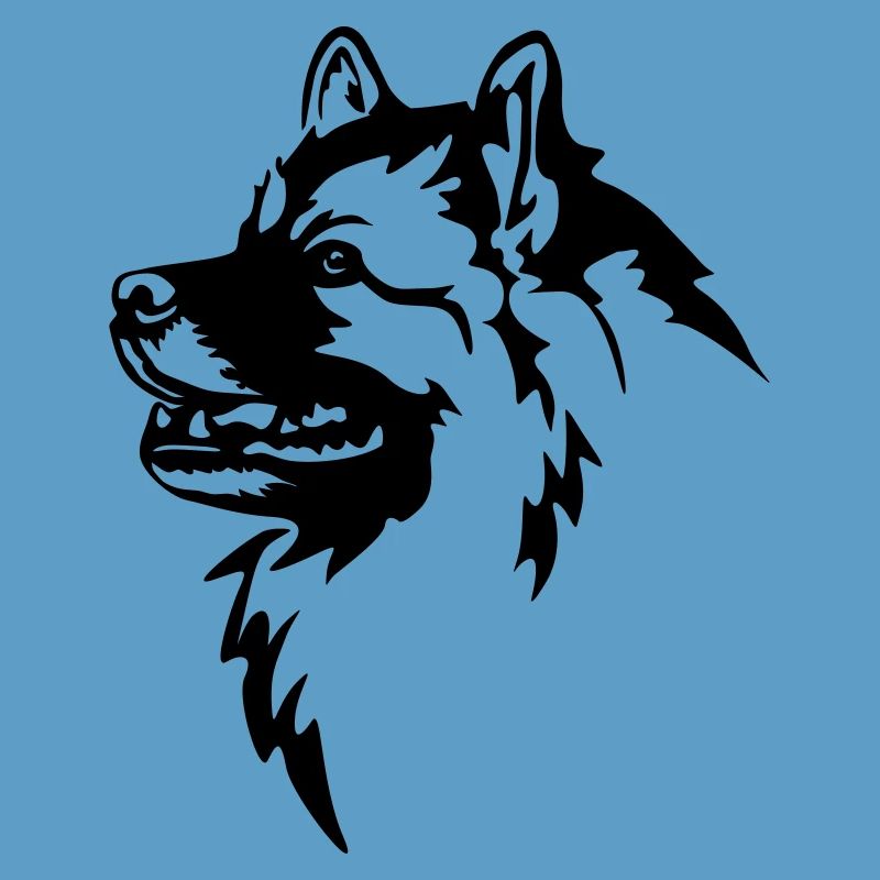 Tête de Wolfsspitz