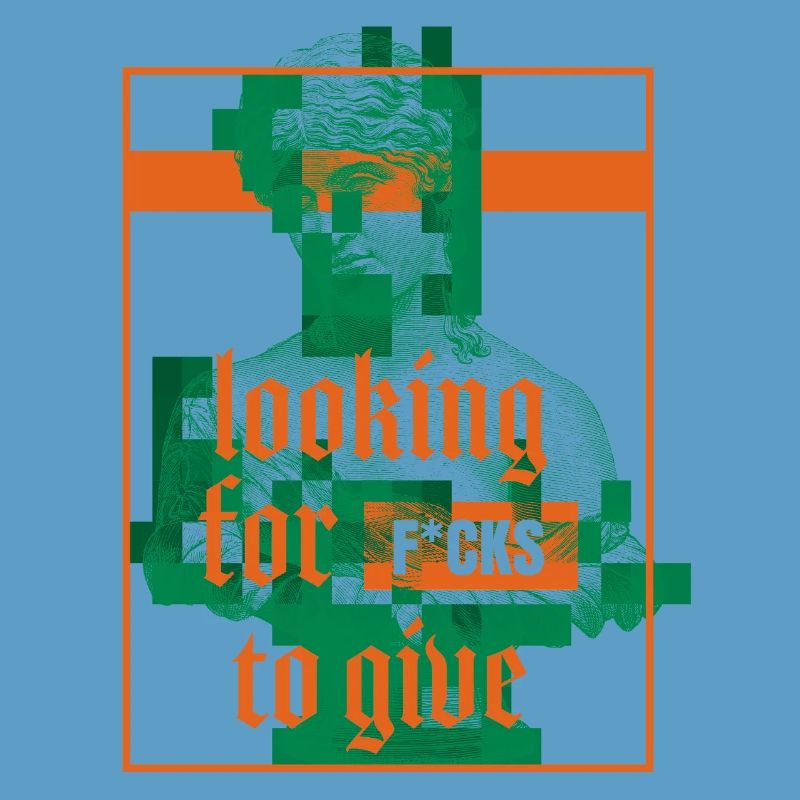 Statue avec conception d’une déclaration d’attitude