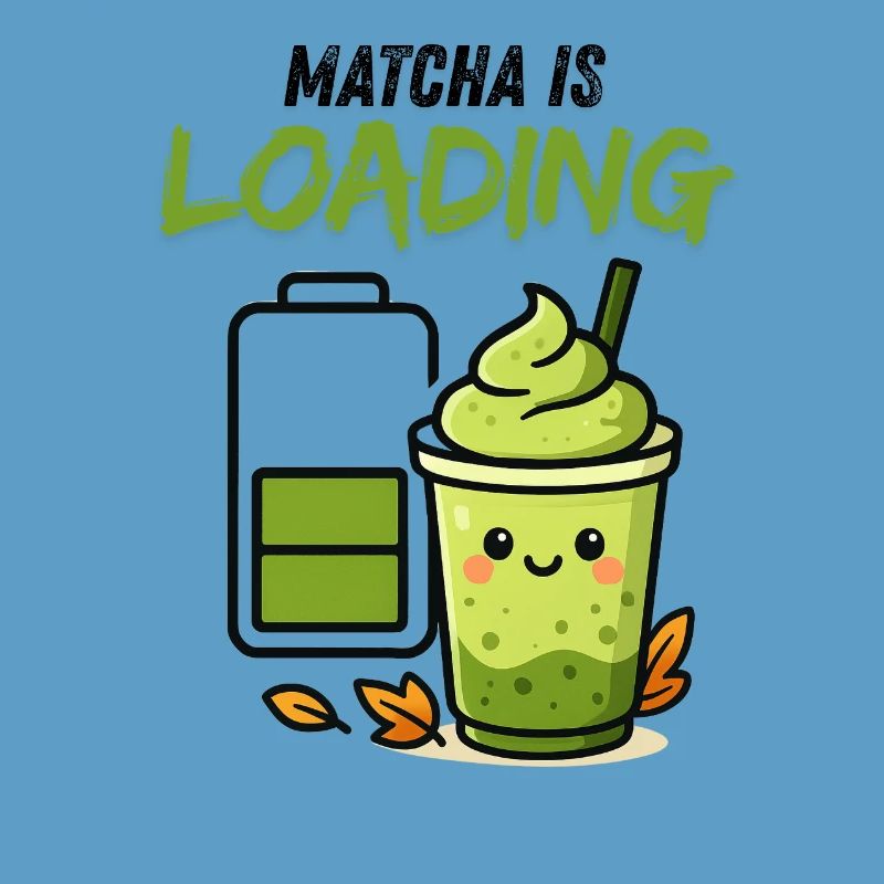 Loading Screen Green Smoothie Matcha Viral