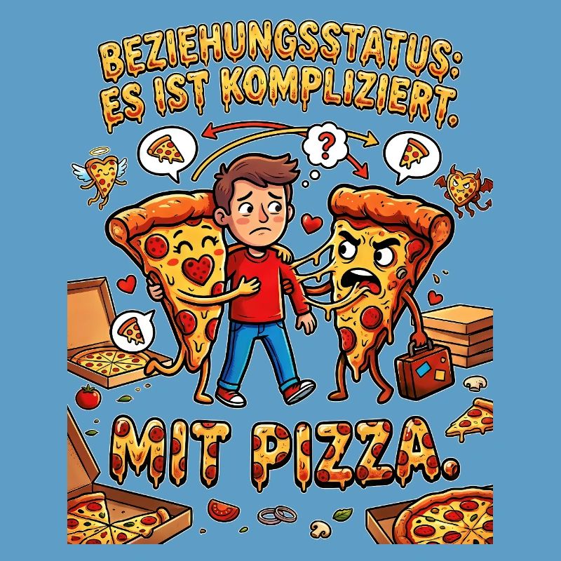 Statut relationnel C’est compliqué avec la pizza