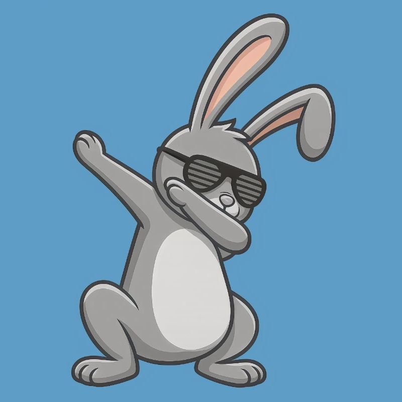 Easter Bunny Dab Easter Dabbing Bunny