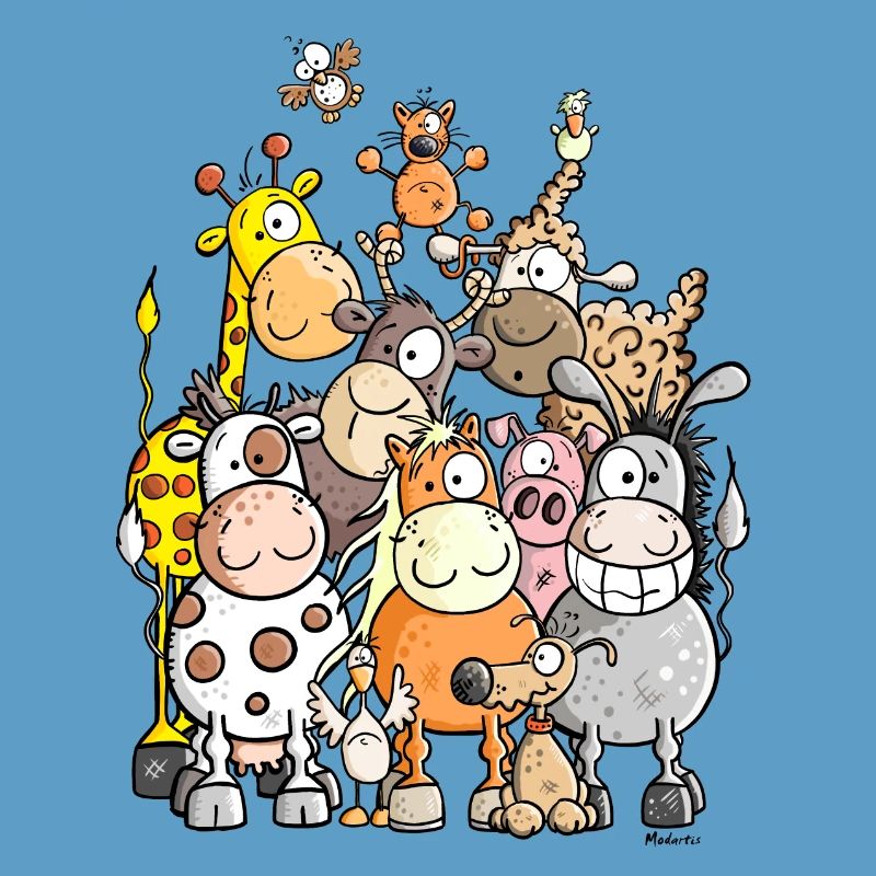 Tas géant de l'animal