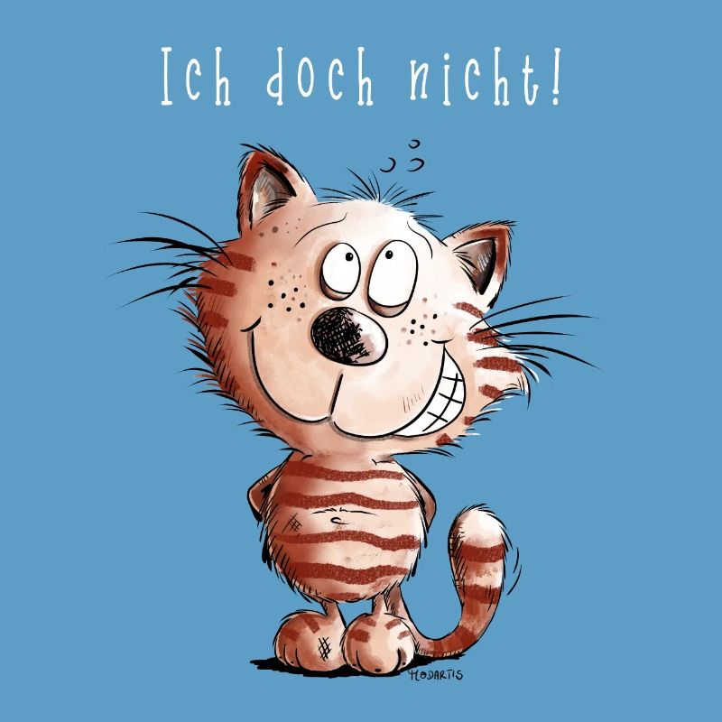 Je ne chat pas je chat motif BD cadeau