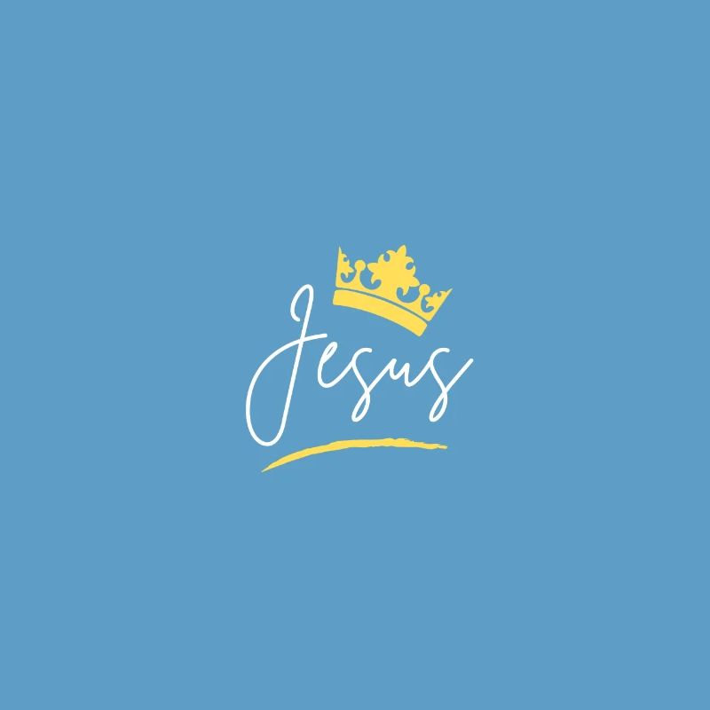 Jesus Crown Script Tee