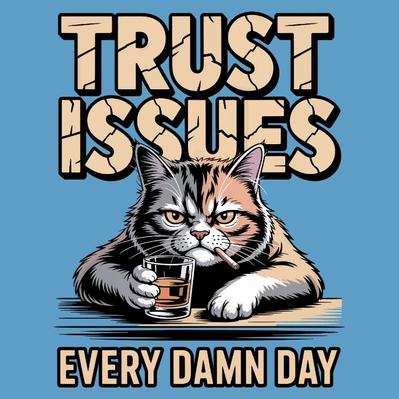 Trust Issues Cat