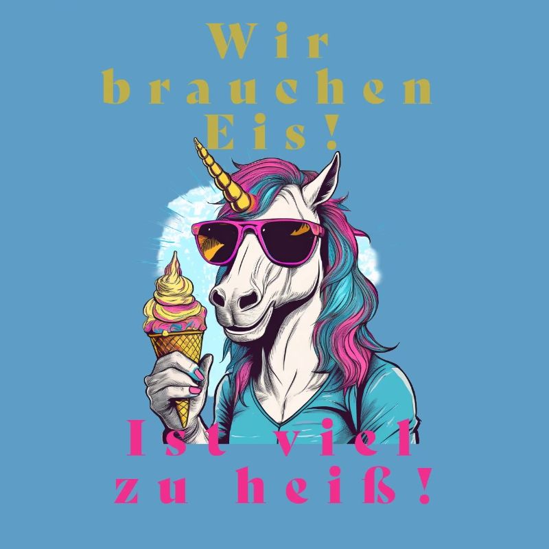 Einhorn Eis vs. Hitze