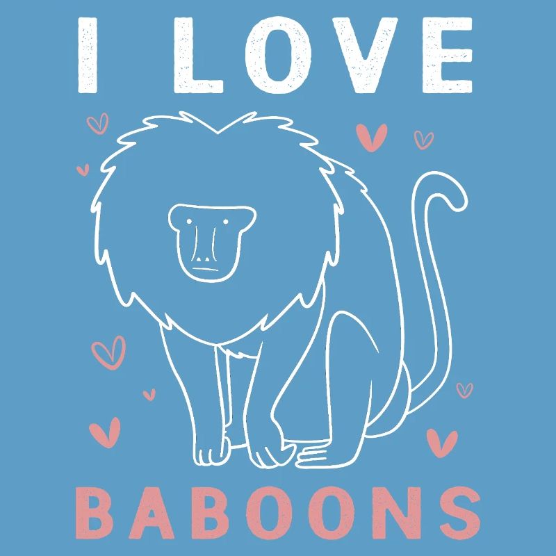 Baboon Primate Monkey Monkey Baboon