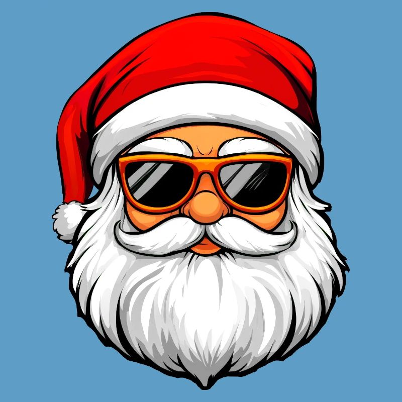 Cooler Weihnachtsmann