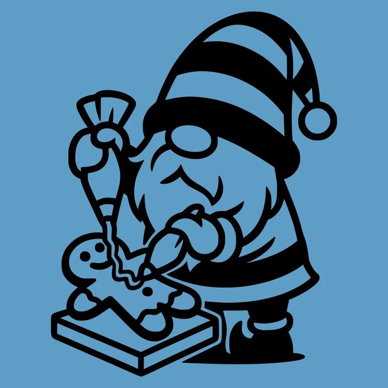 Gingerbread Baking Gnome
