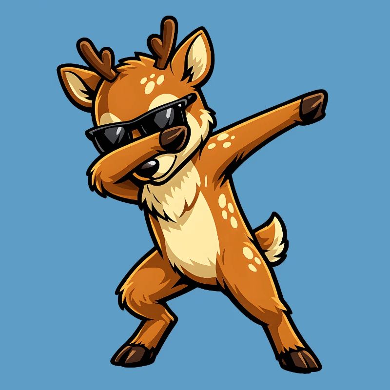 Dabbing Deer