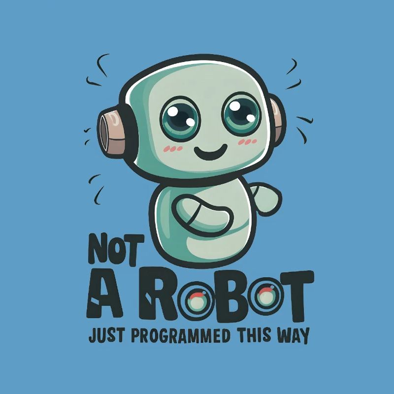 Not a Robot, Just Programmed This Way