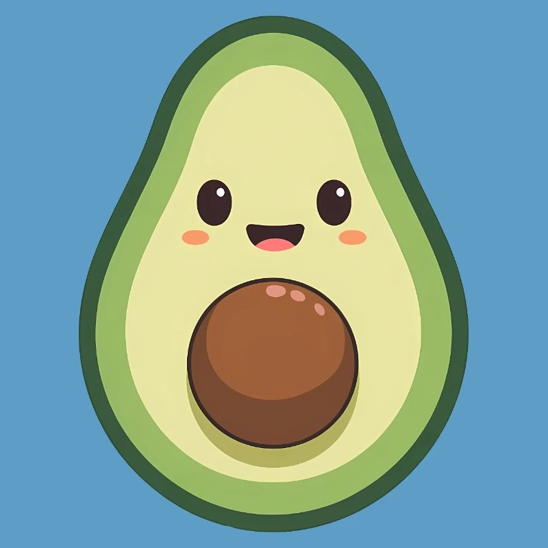 Kawaii Avocado