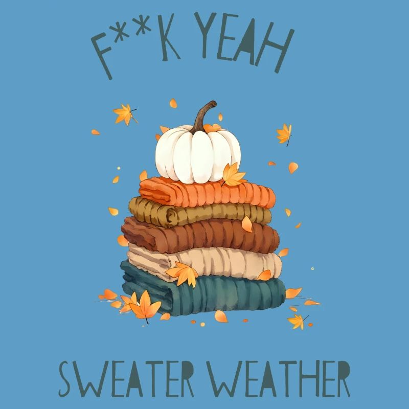 Herbstlicher Pulloverstapel