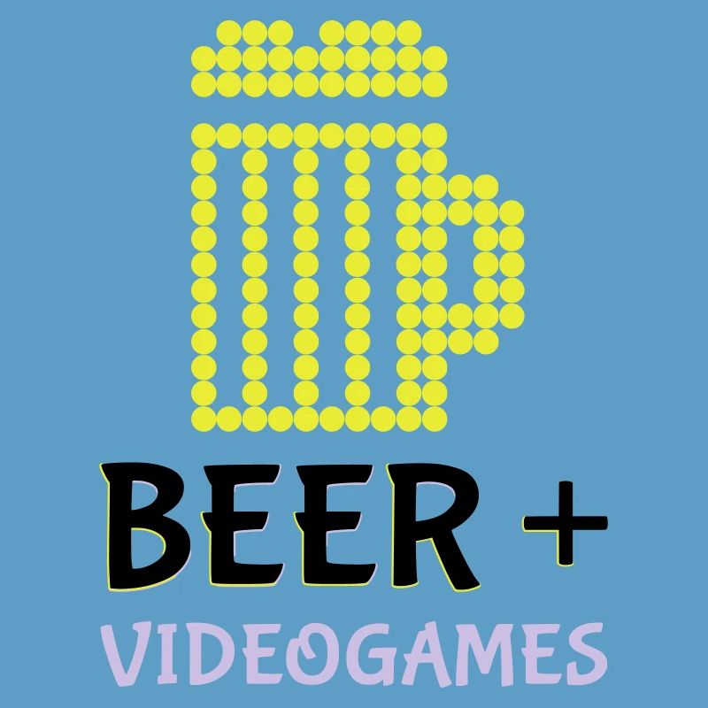 Pixel-Bier-Videospiele