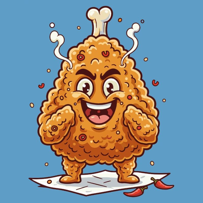 Giggling chicken breading