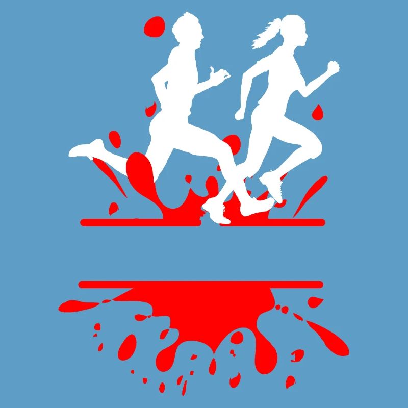 Mud Run Duo – Custom Splash Design