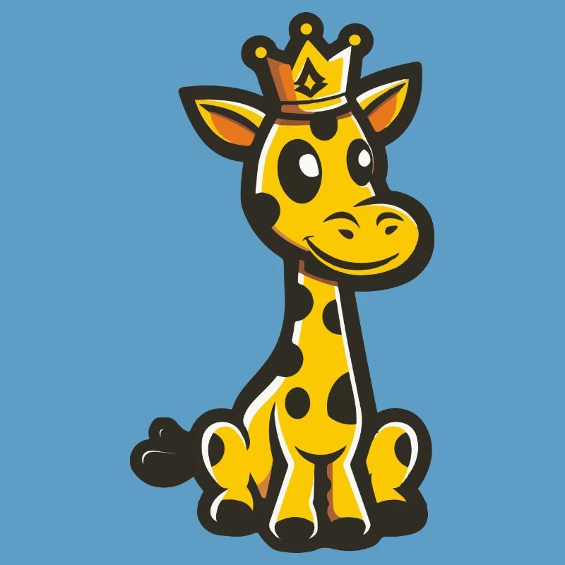 Giraffe Comic Krone