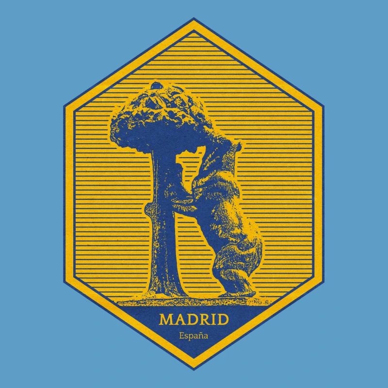 Madrid emblem with bear and tree