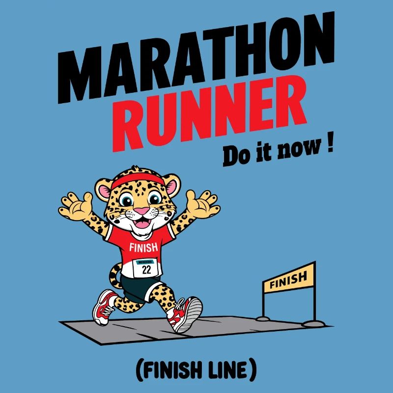 Leopard Marathon Runner