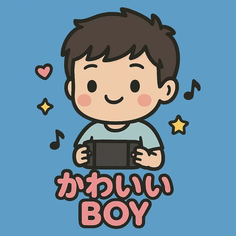 Süßer Junge mit Gamecontroller