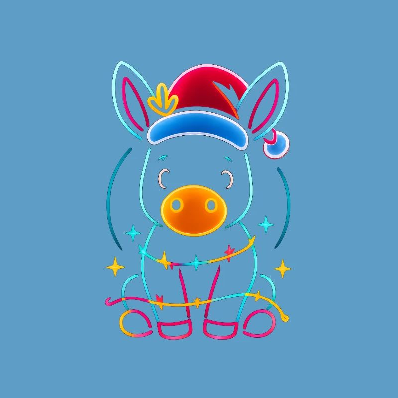 Donkey Elf Noël Drôle Cadeau