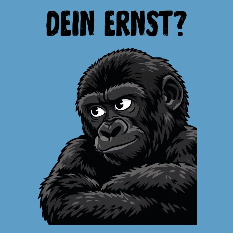 Monkey with a skeptical look - you're serious?