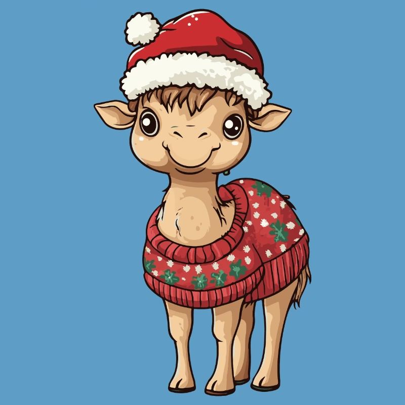 Camel Christmas Comic