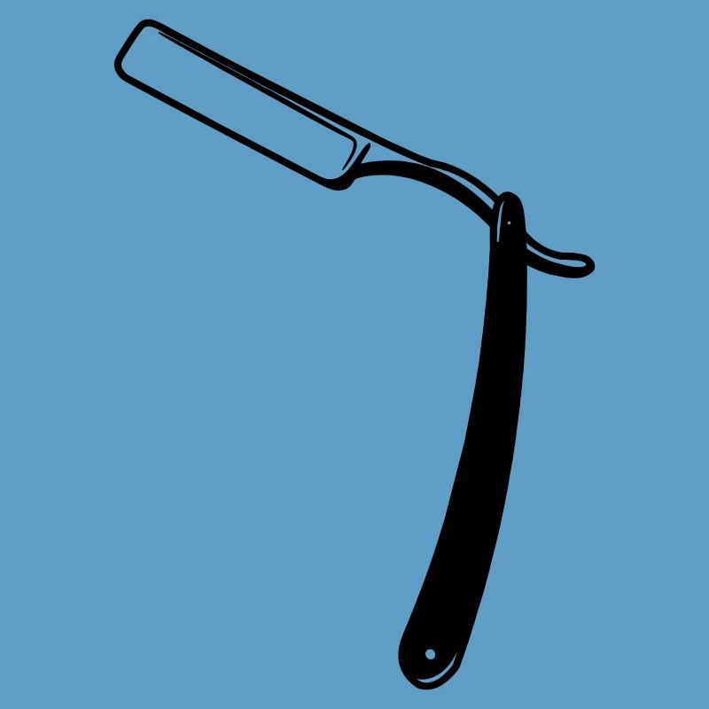 Razor open transparent shadow image