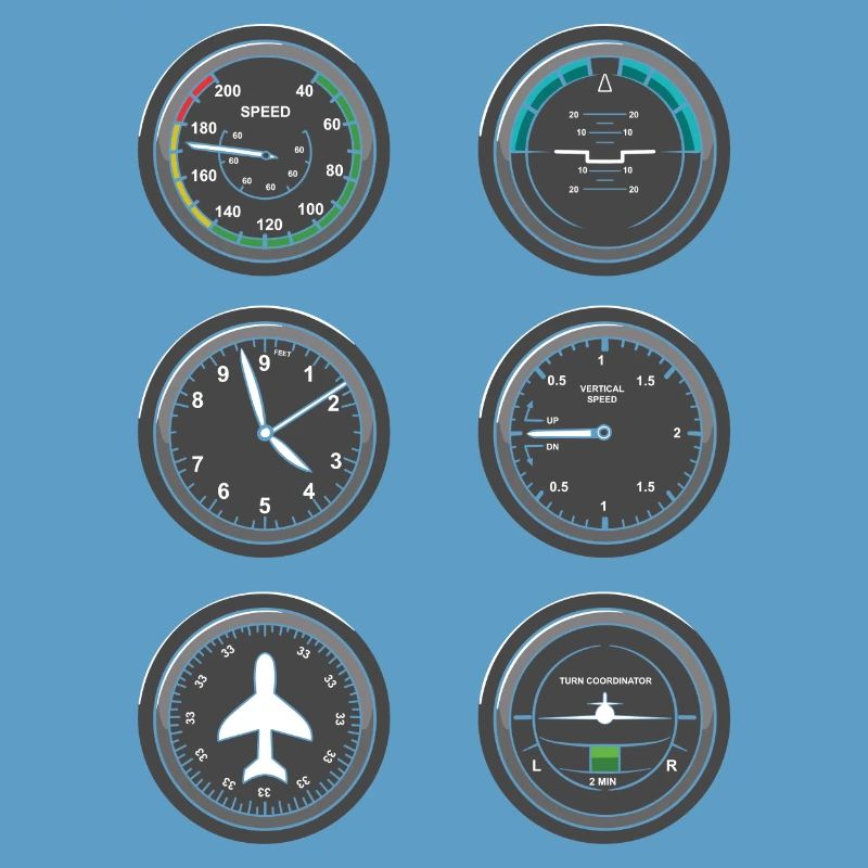 Airplane Flight Instruments